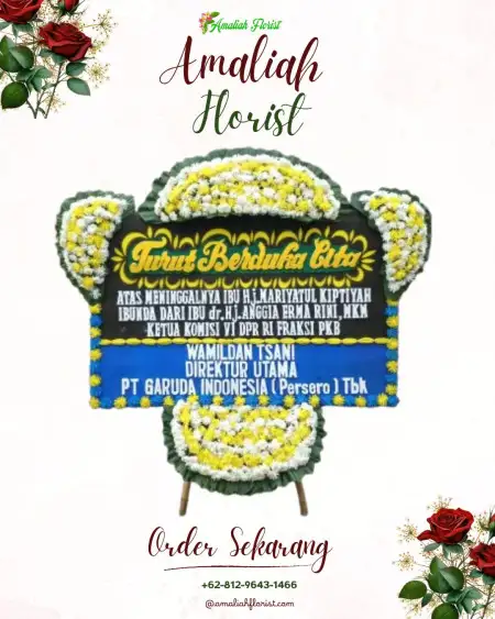 Papan Bunga Duka Kalijudan